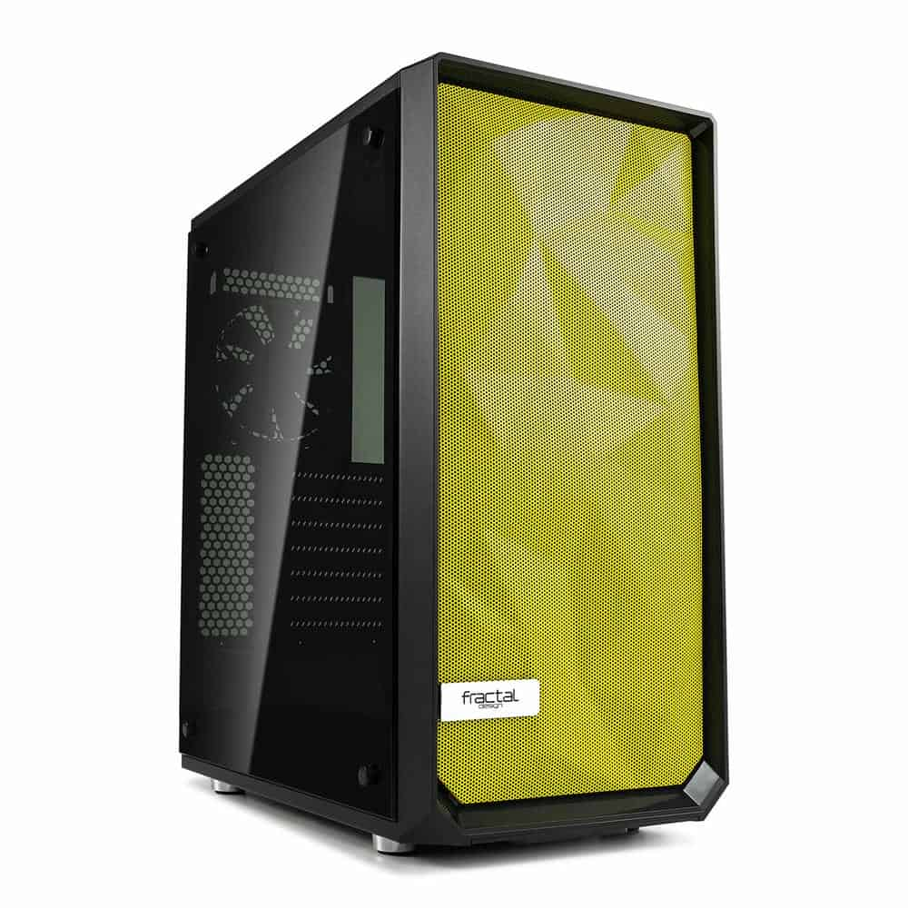 (image for) Fractal Design Yellow-Mustard Meshify C PC Case Front Mesh